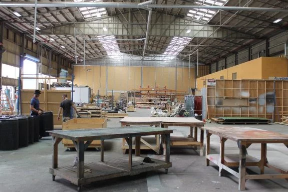 Docklands Studios Melbourne large workshop